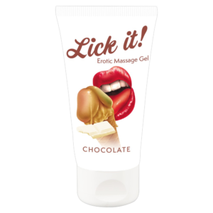 Lubrifikant Lick it! Cokollate e bardhe