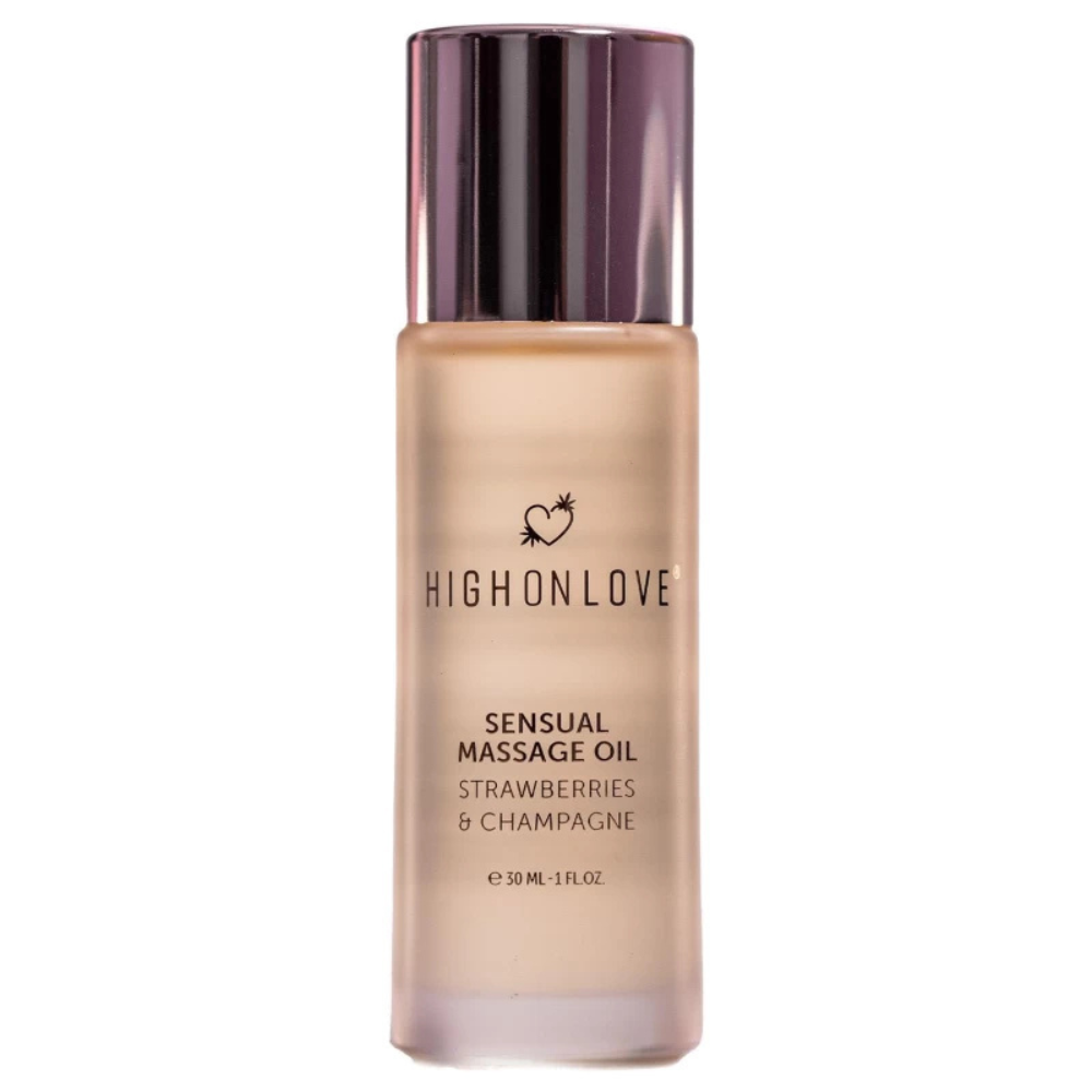 HighOnLove Vaj Masazhi Strawberries and Champagne Mini 30 ml