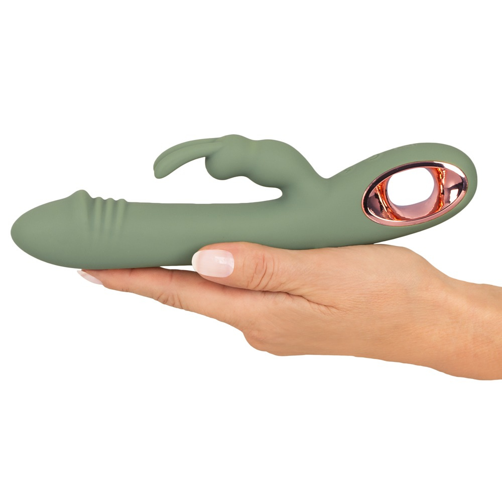 Vibrator Slim Rabbit Olive - Figura 3