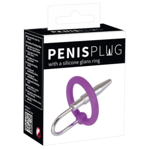 Penis Plug+Silicone Glans Ring