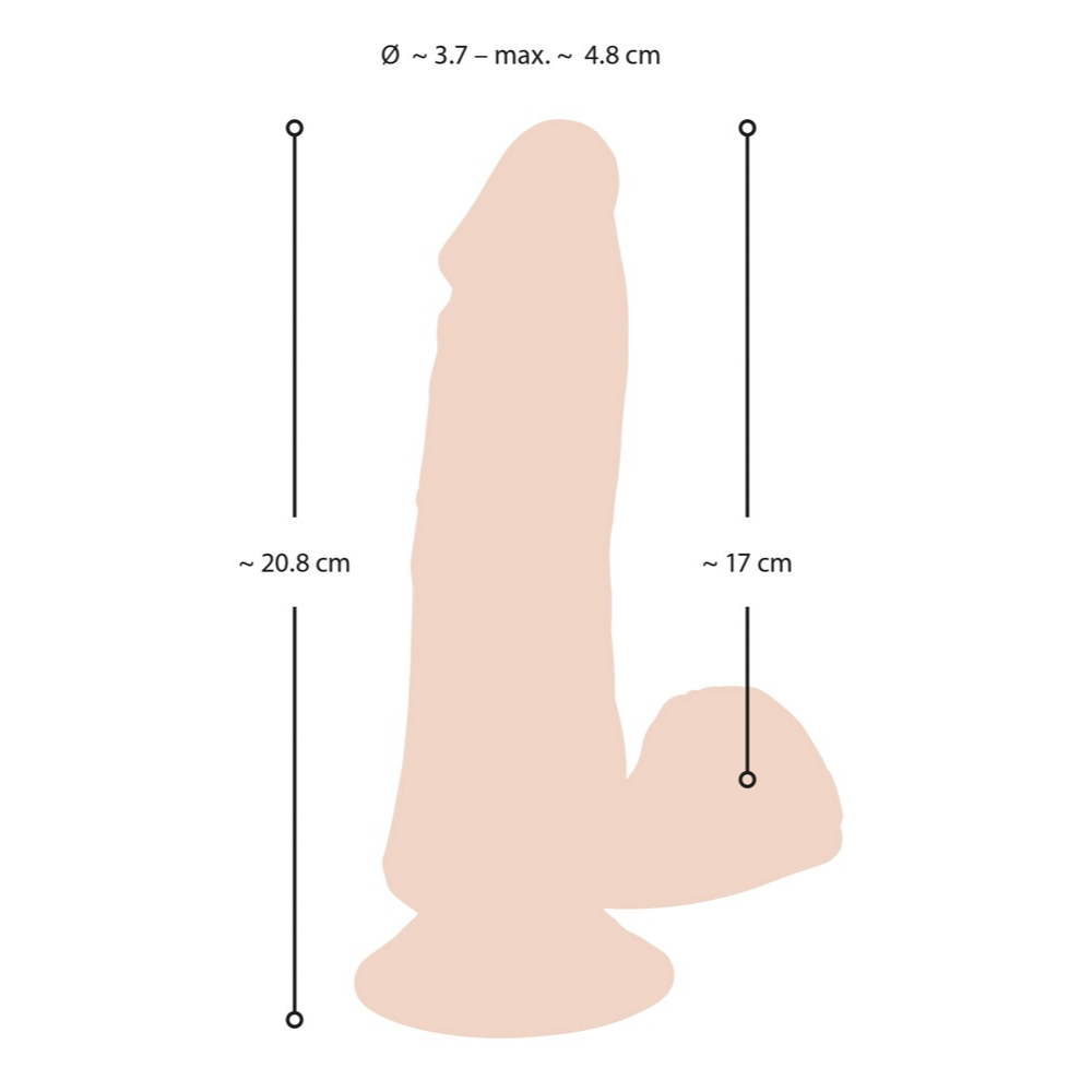 Vibrator Nature Skin Bendable RC - Figura 4