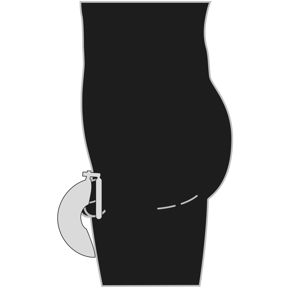 Metallic Chastity Cage - Image 5