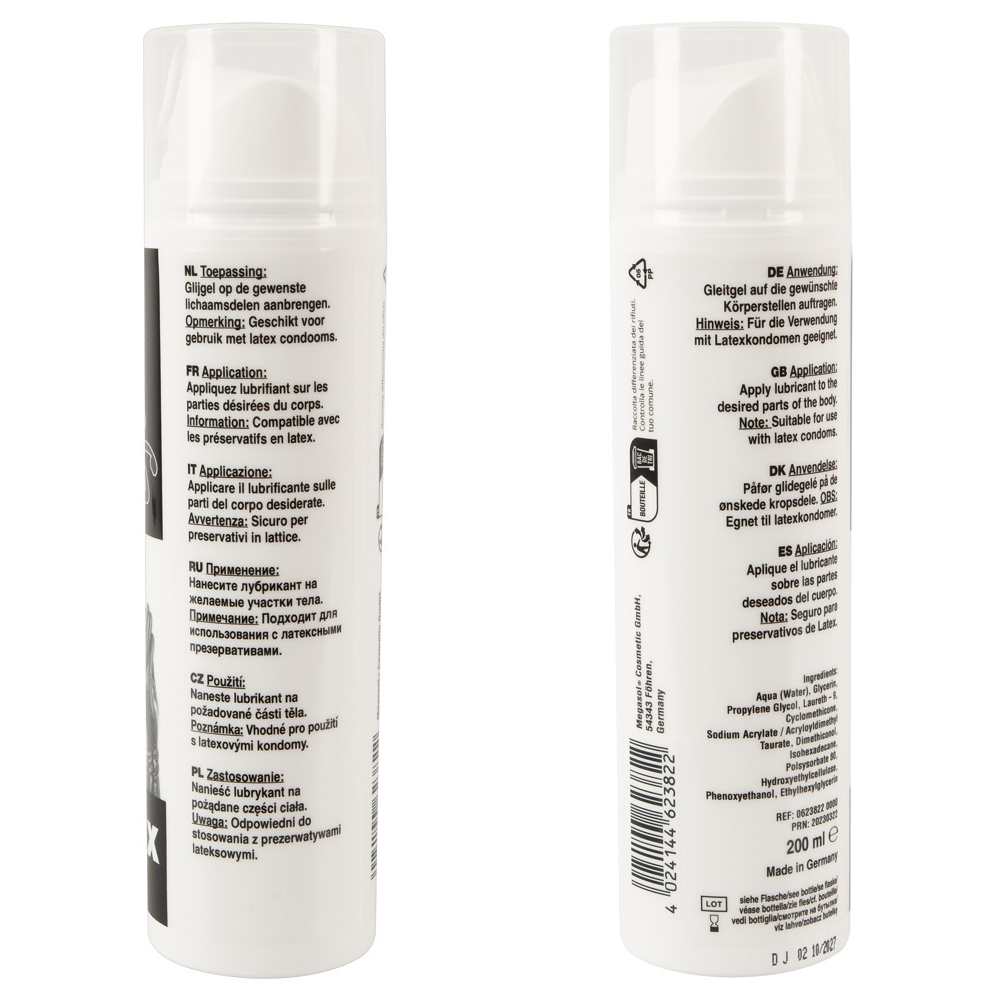Fisting Gel Relax 200 Bottle - Image 2