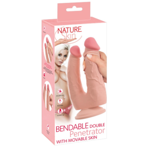 Dildo Double Penetrator me Lekure te Levizshme