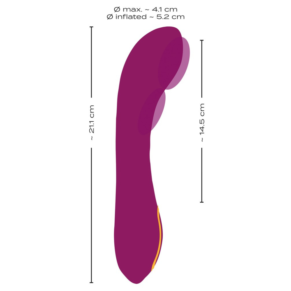 Javida Inflatable Vibrator - Image 3